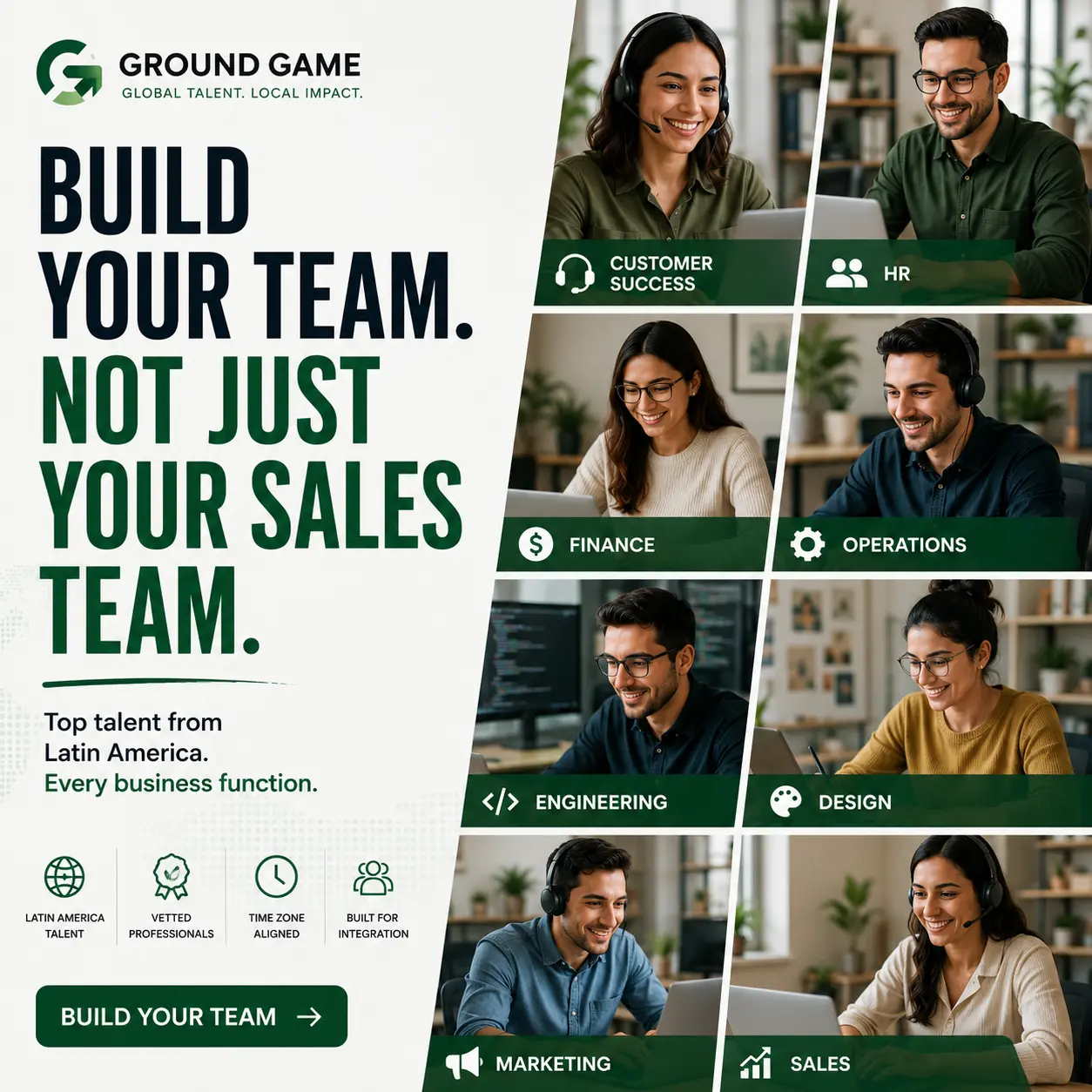 Build your team recruiting creative