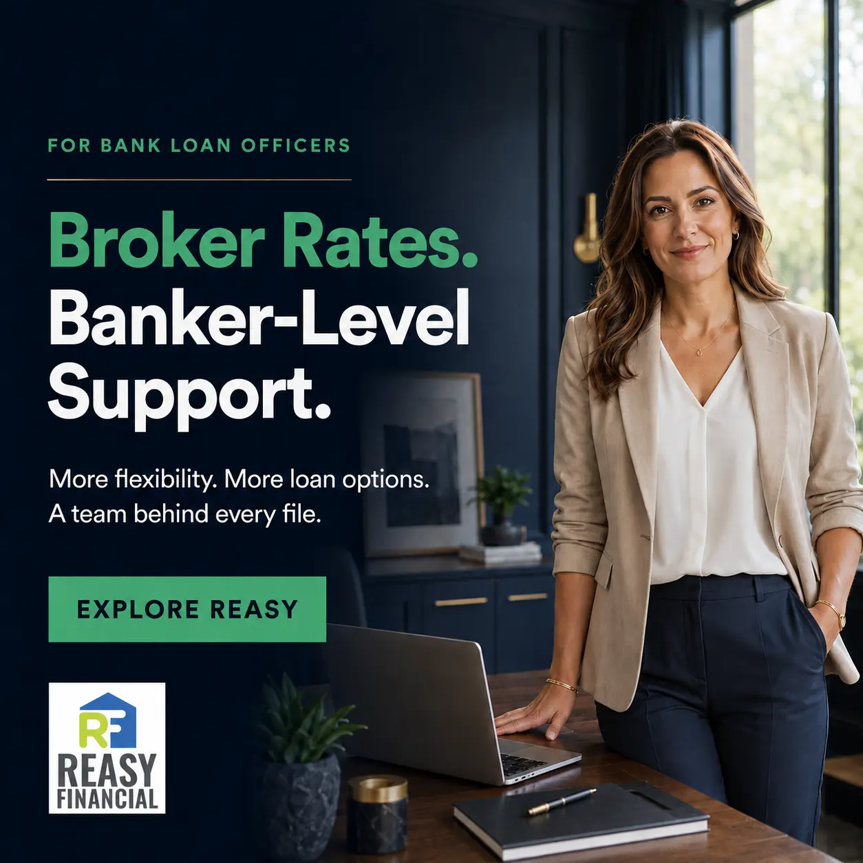 Reasy broker rates creative